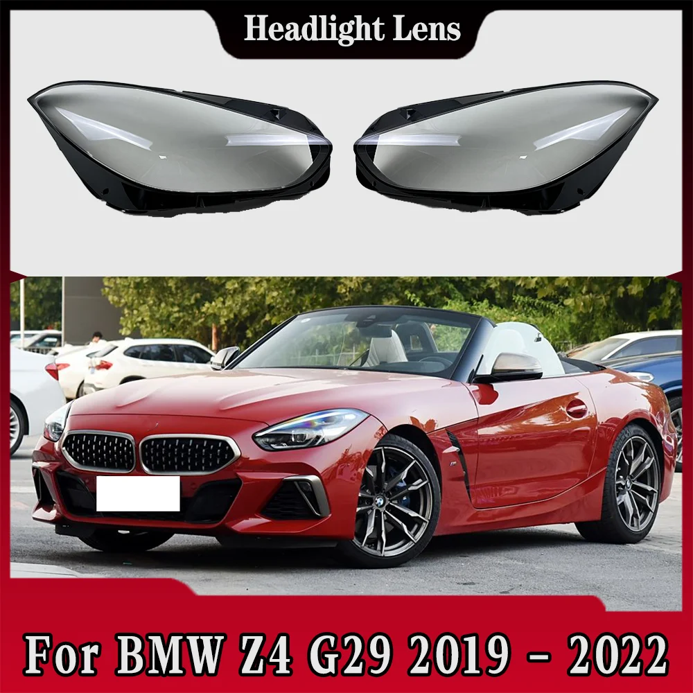 

Headlight Cover For BMW Z4 G29 2019 2020 2021 2022 Car Front Headlight Cover Lampshade Lampcover Caps Headlamp Shell