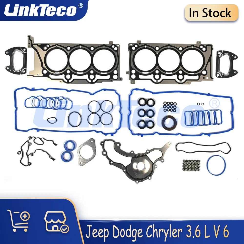 

Engine Parts Cylinder Head Gasket Set Fit 3.6 L V6 Gas ERB ERC For 11-15 Chrysler 300 Dodge AVENGER Jeep GRAND CHEROKEE Ram 3.6L