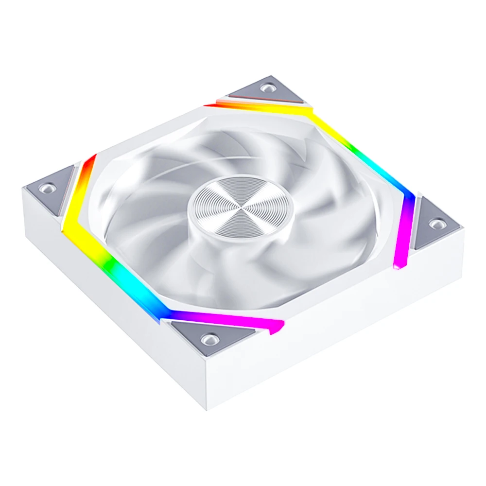 120mm ARGB Fan Infinity Mirror Design 5V 3PIN Aura Sync 4PIN PWM 800-2000RPM Cooler Fan Jungle Leopard Galaxy Prism XH