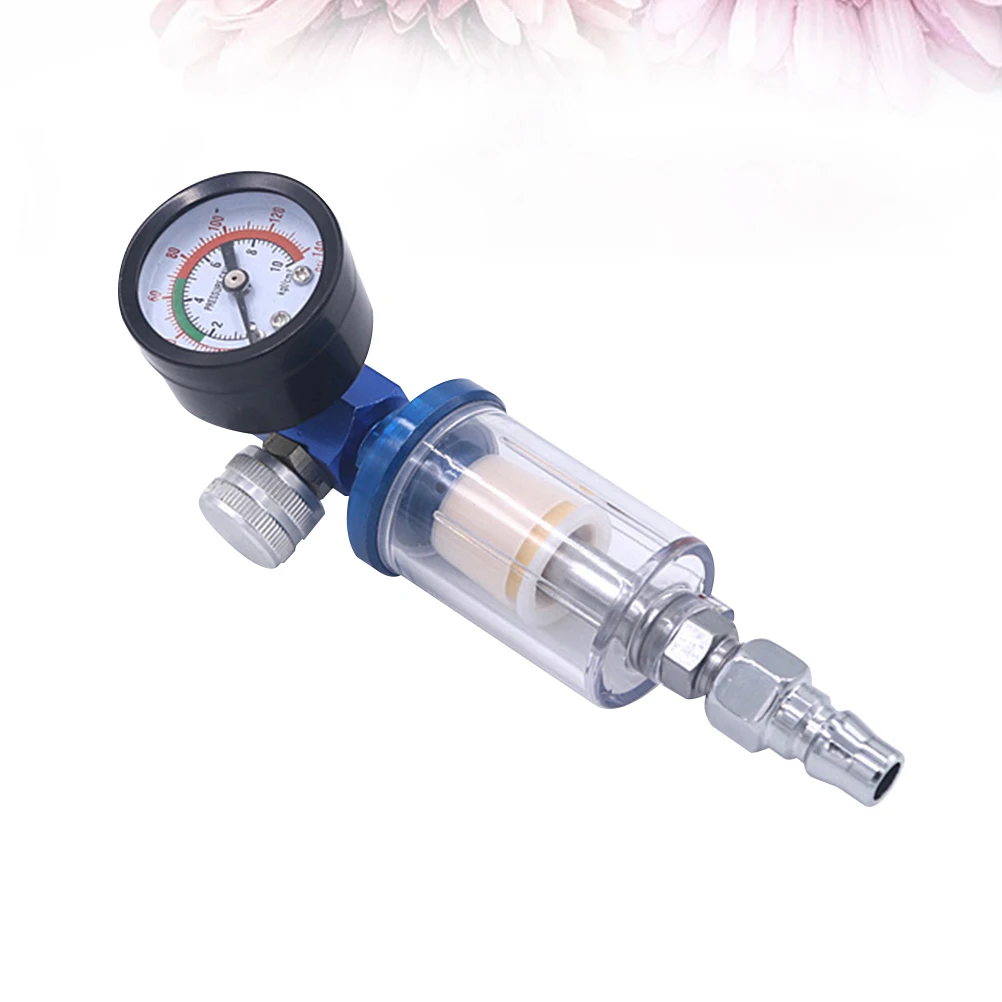 

1 Set Air Pressure Adjuster Filter Pressure Regulating Oil-water Separator Air Pressure Regulator (Pressure Gauge, Filter, Quick