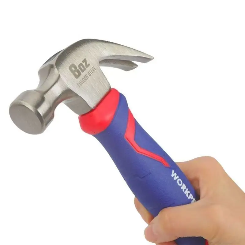 Goat Horn Integral Iron Hammer Short-Handled Mallet Nailing Household Hammer Tool for DIY Projects