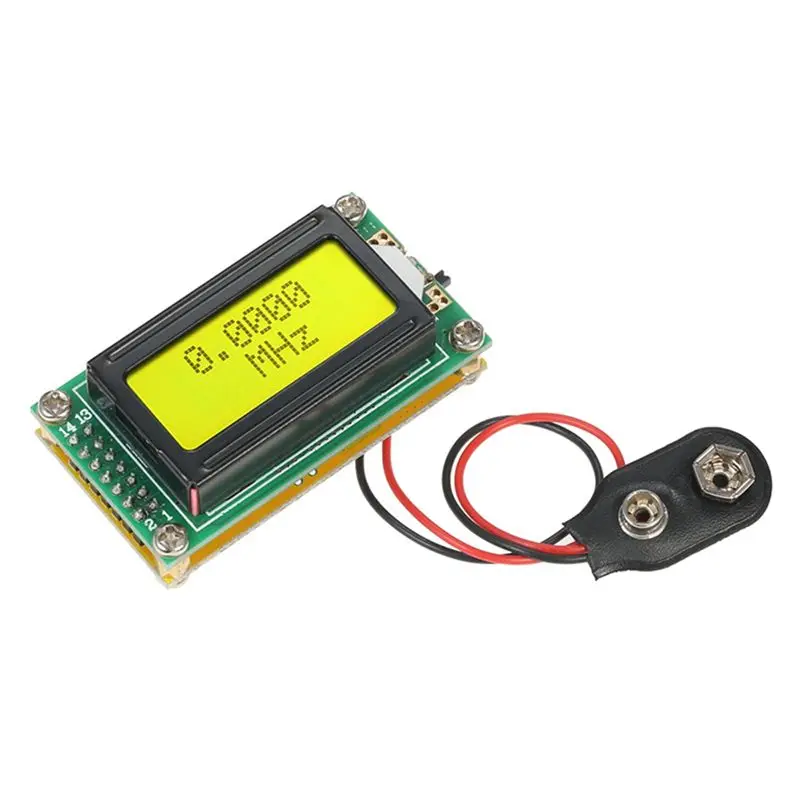 ABMO High Accuracy 1-500Mhz Frequency Counter Tester RF Meter Module Measurement Module LCD Display With Backlight
