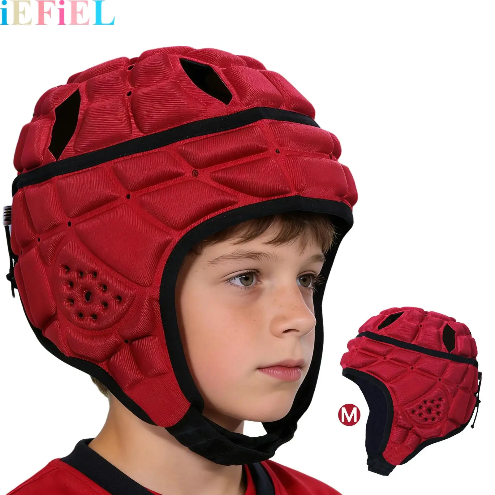 

Kids Rugby Helmet Soft Helmets for Flag Football Scrum Cap Soft Helmet for Sports Use Rugby Training