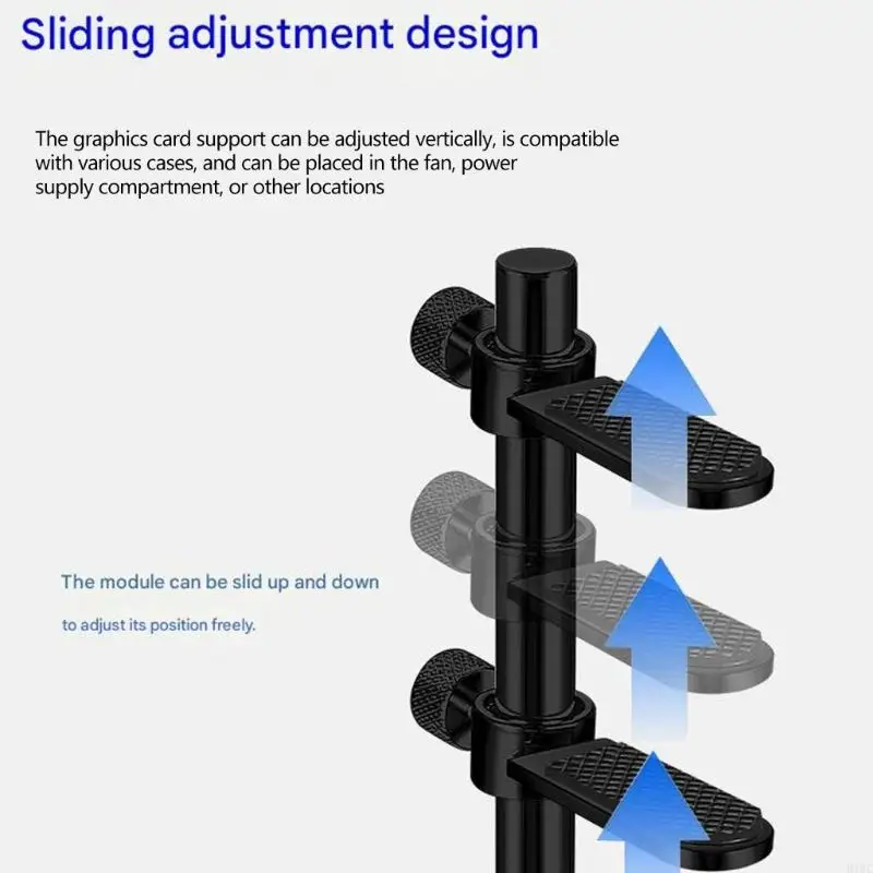GPU Support Bracket Graphics Card Video Card Holder Bracket GPU Stand Adjustable GPU Stand Support GPU Bracket 