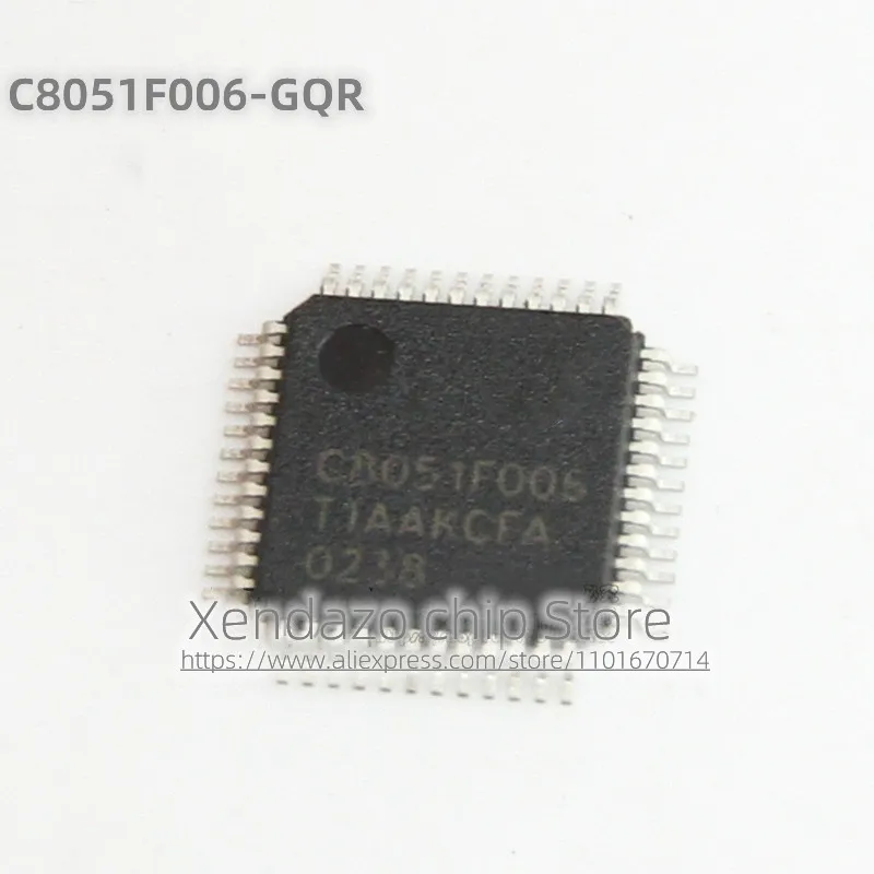 

2pcs/lot C8051F006-GQR C8051F006 TQFP-48 package Original genuine Microcontroller chip