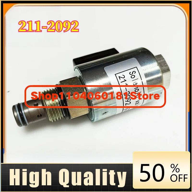 211-2092 2112092 Pump Solenoid Valve D6K 924G 924H 924K 928H 930G 930K 938K 953D 963D