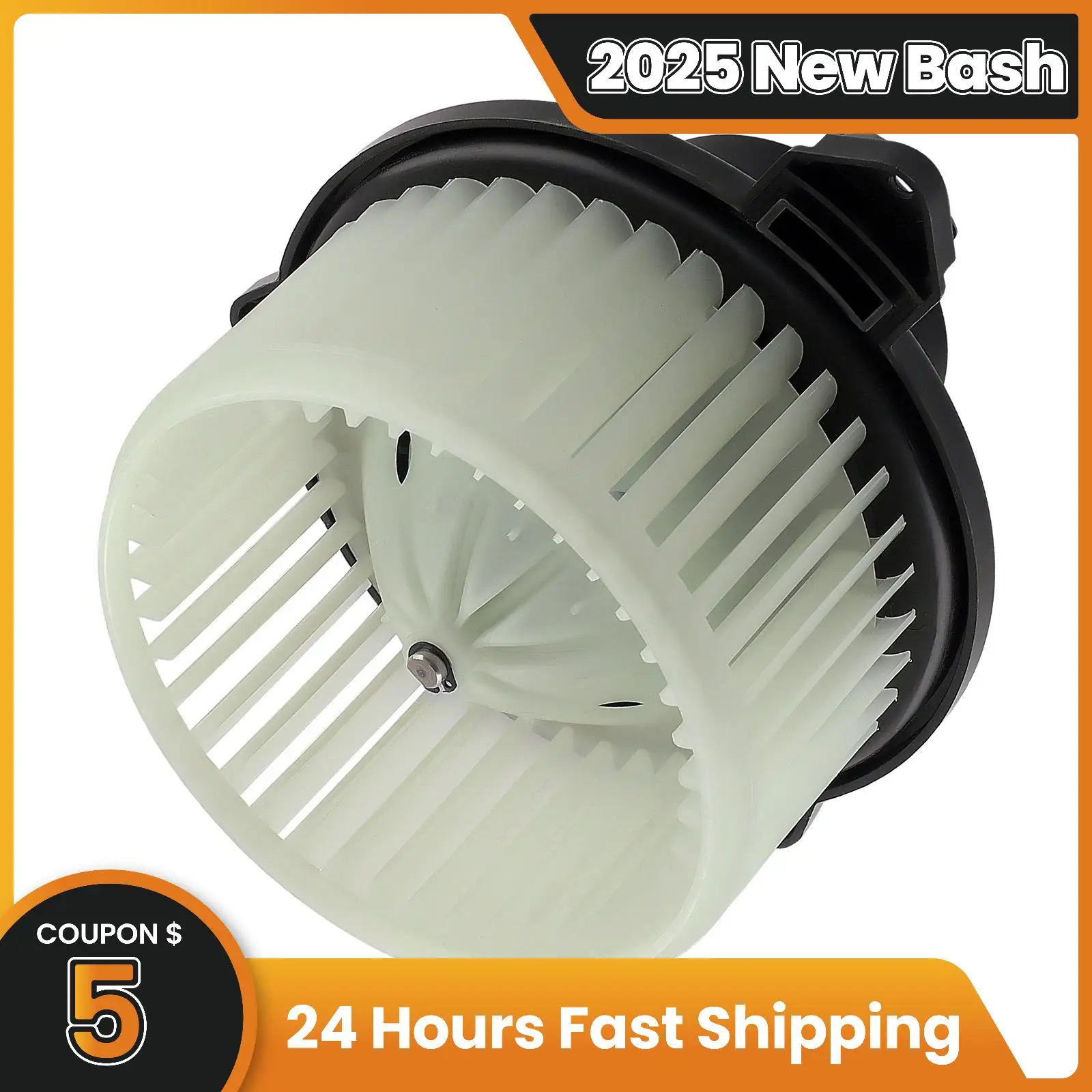 

AC Heater Blower Motor with Fan Replacement for 2002-2008 Dodge Ram 1500 2500 3500 for Jeep Grand Cherokee 5012701AB 5096255AA