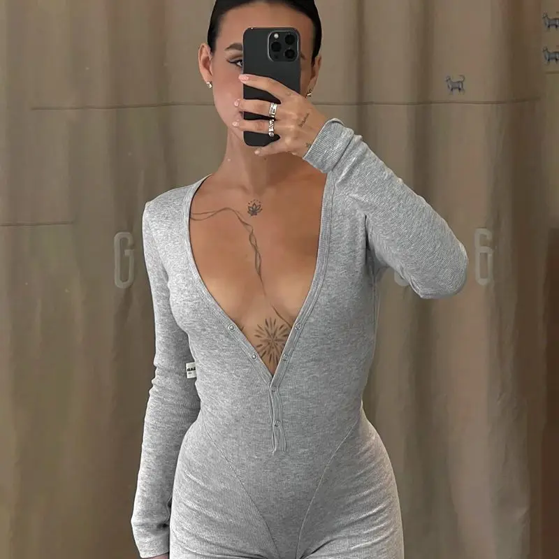 الغريبة السراويل الساخنة النساء في الهواء الطلق المنشعب الجنس السراويل الخامس الرقبة بذلة ثوب فضفاض غير رسمي مثير حللا السراويل نحيل الخوخ عفريت بلايسوت