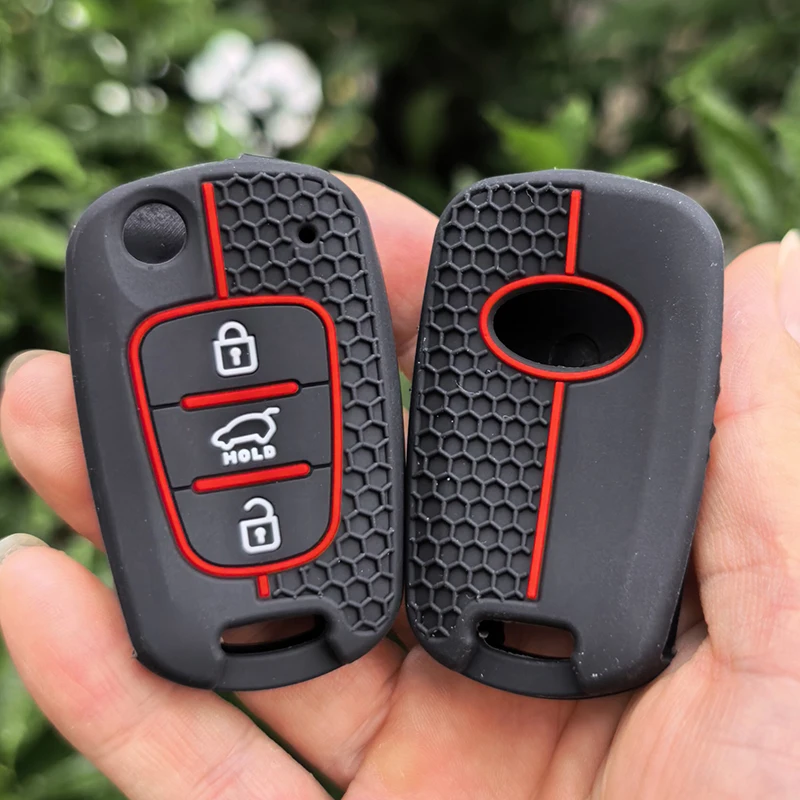 For Hyundai I20 I30 Ix20 Ix25 Ix35 Elantra Accent KIA Sportage Rio 3 Soul Optima Ceed Pro K5 K2 Pride Car Remote Key Case Cover view 3