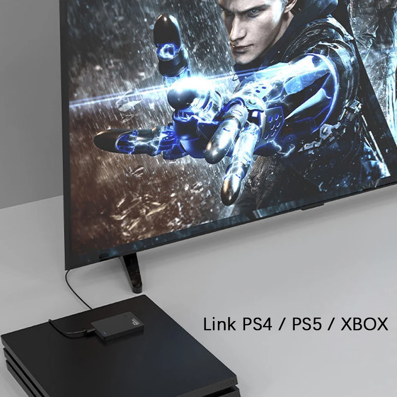 512GB 480GB 240GB 120GB TWOCHI''USB 3.0 SSD External High Speed Solid State Drive Hard Disk  PC, Mac, Xbox, PS4, PS5,TV