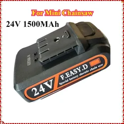Chainsaw Battery Special Battery for Mini Chainsaw 24V-1500MAh 36V-3000MAH 4 Inches Suitable for Feller Pruning Tools