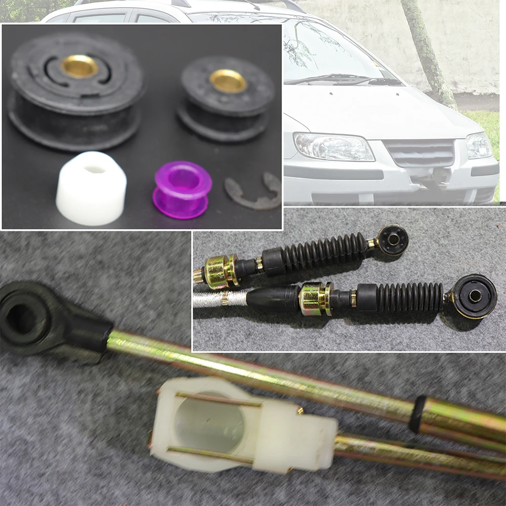 

For Hyundai Lavita FC 2001 2003 2005 2007 Matrix Manual Gearbox Shift Cable Linkage Control Shifter Lever Connect Rod Bushing