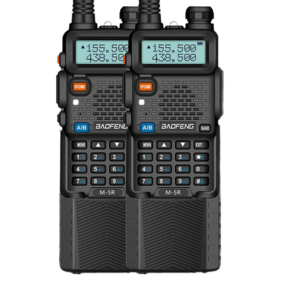 1 قطعة Baofeng M-5R واكي توكي M-5R راديو متعدد الموجات 1800mAh شحن لاسلكي VHF راديو بحري 10 واط إخراج الطاقة 5 كجم ران