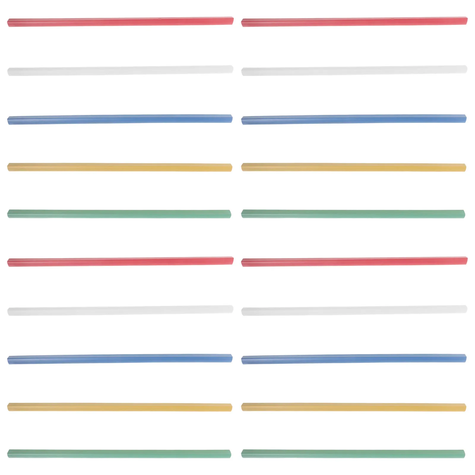 

25Pcs Sliding Document Binding Bars Plastic Clips for A4 Letter Paper Reports Files Presentation Office Use File Clips