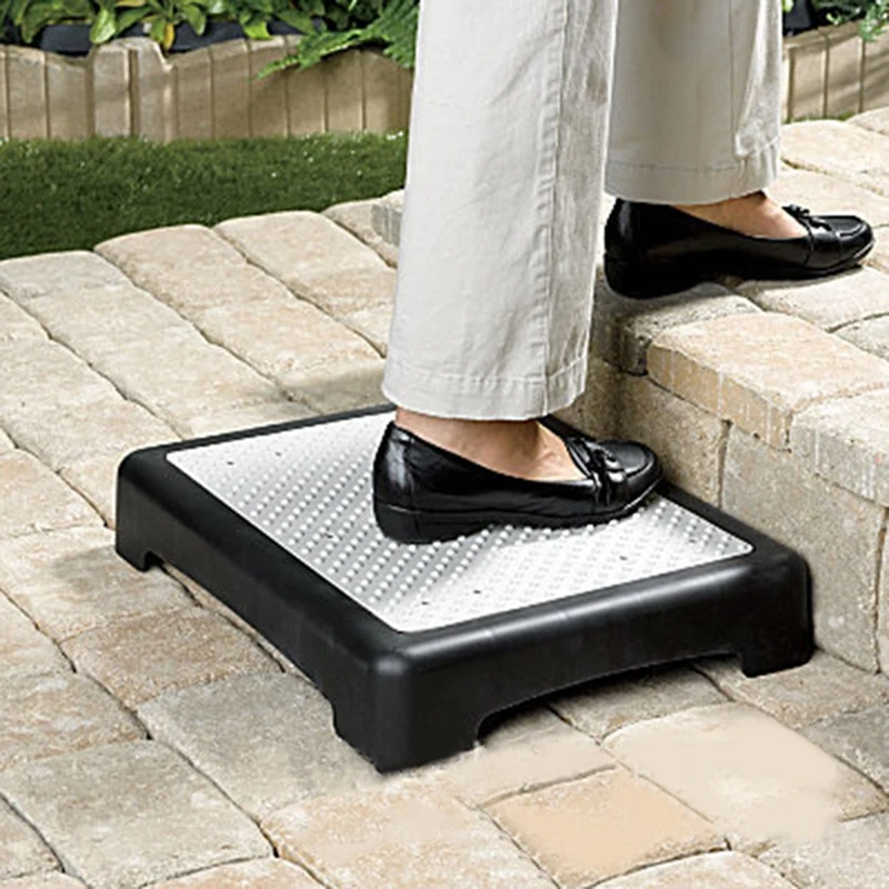 Non-Slip Step Stools Indoor Outdoor Platform Step Stools For Elderly Senior, 3.5 Inch High Rise Stairs