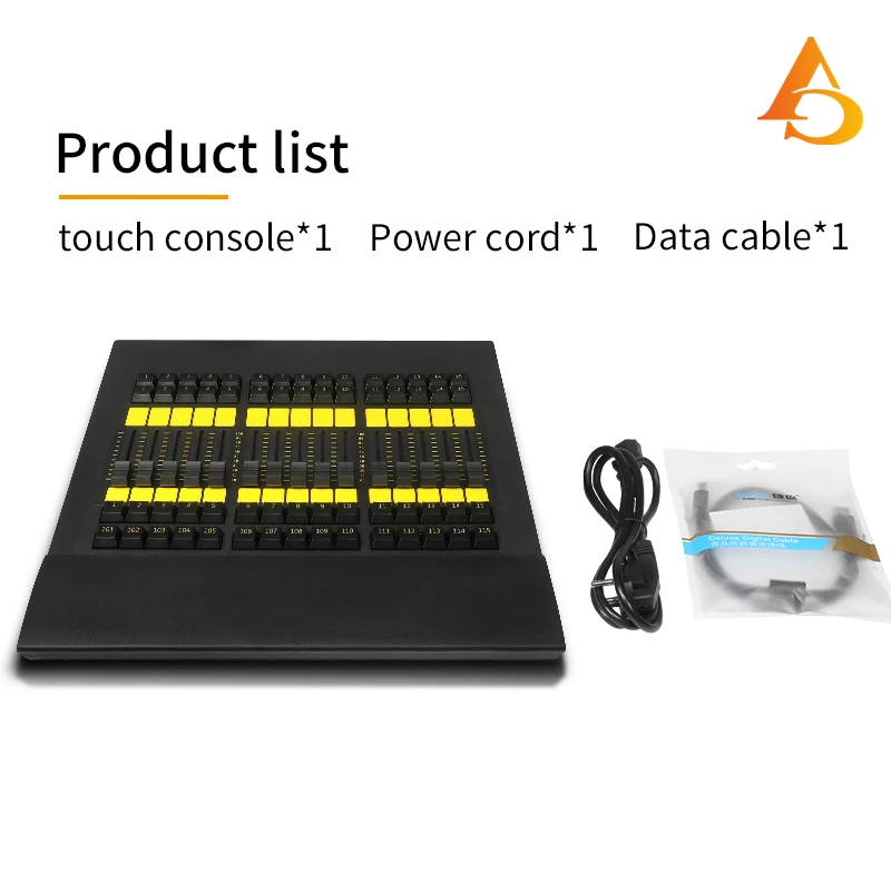 DMX MA2  console computer controller wing command wing stage lighting computer console including flight case