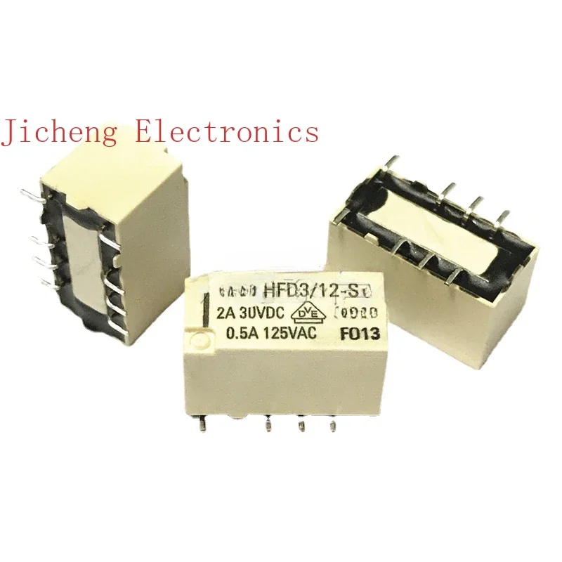 10PCS HFD3-3-S-3VDC HFD3-5-S-5VDC HFD3-12-S-12VDC HFD3-24-S-24VDC HFD3-3-L2S-3VDC HFD3-5-L2S-5VDC Relay