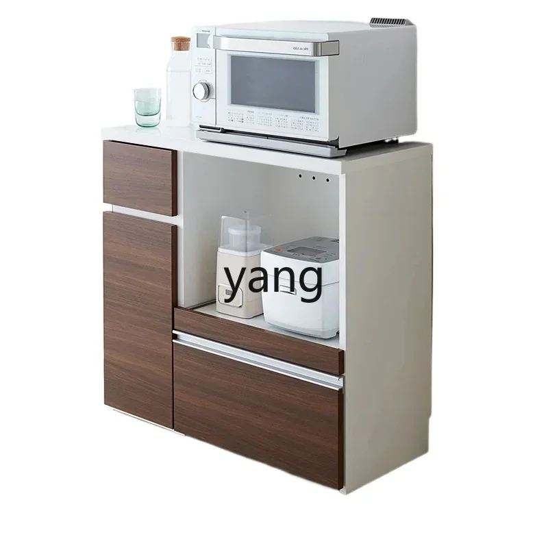 LTT kitchen dining side household stove cabinet integrated microwave oven cabinet modern simple side cabinet