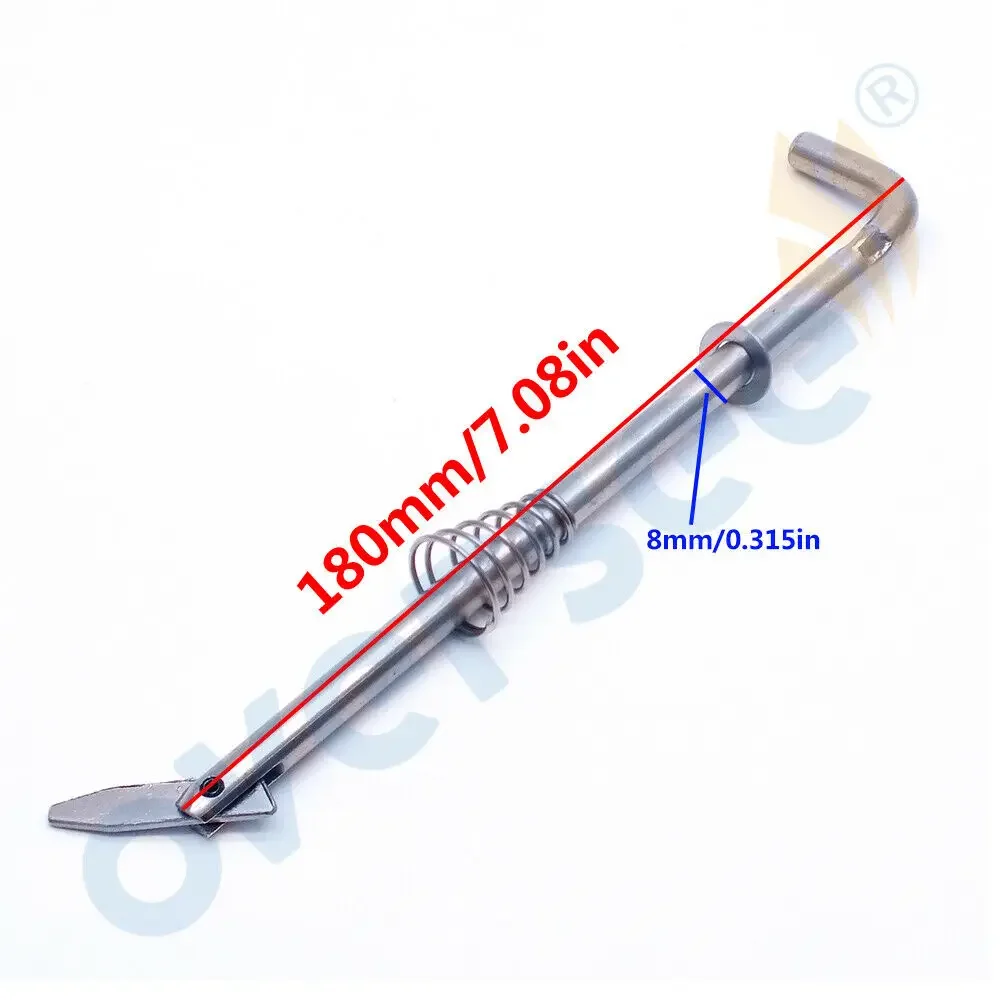 Marine Tilt Thrust Rod and Spring Set 350-62121-2 For Nissan Tohatsu 9.8- 9.9HP-18HP Outboard Parts