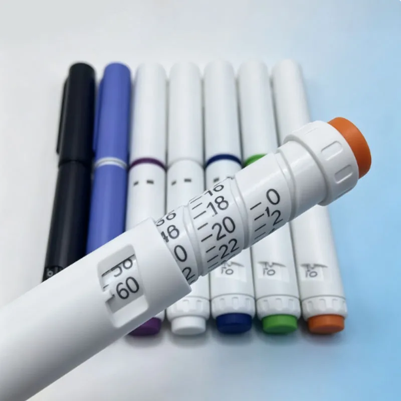 Disposable Insulin Injection Pen 10PCS  Rotation Press Mechanism  3ML Cartridge   Practical Visible Setting Window