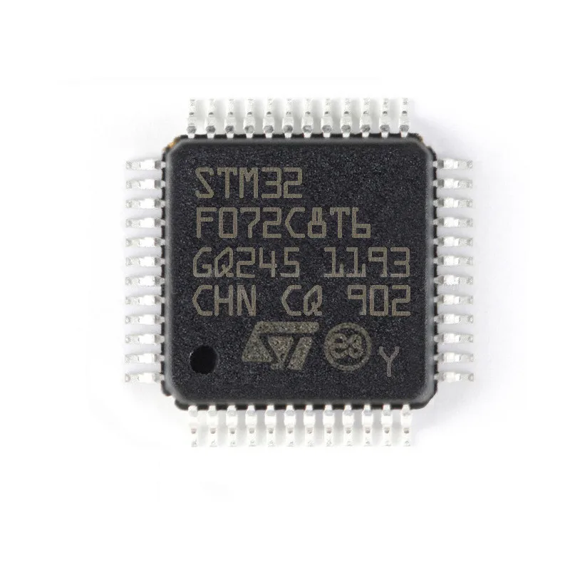 

Новые и оригинальные 10 шт. STM32F072C8T6 STM32F072 LQFP48