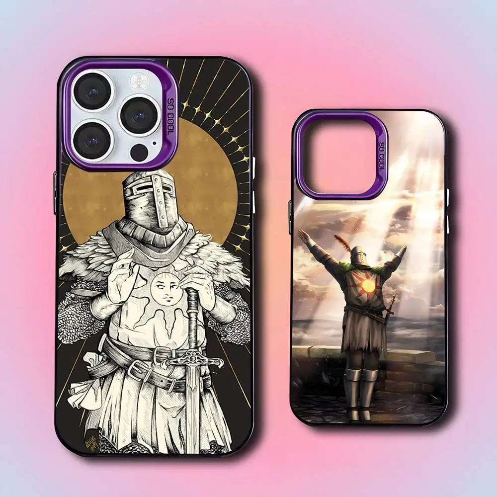 

Dark S-Solaire of AstoraS Purple Matte Shockproof CoverPhone Case For iPhone 17,16,15,14,13,12,11,Pro,XS,Max,Plus,Mini,SE4,E