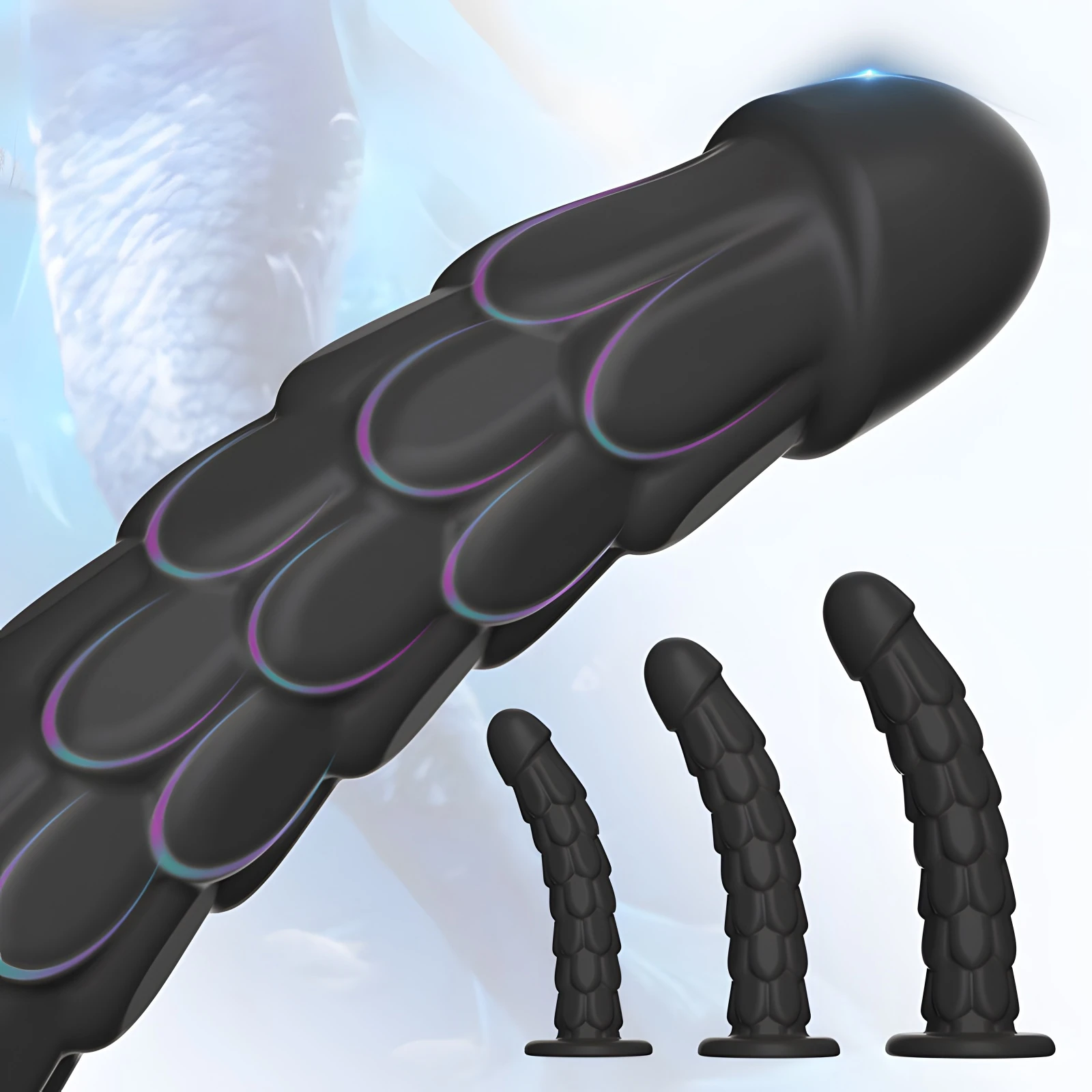 Anale Seksspeeltjes Draak Schalen Textuur Dildo Grote Penis Anale Butt Plug Met Zuignap Prostaatmassager Vaginale Masturbatie Goed