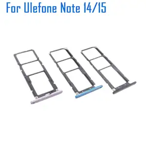 Bilashmart BackShell Original Ulefone Note 14 Note 15 SIM Card Holder Sim Card Tray Slot Adapter Accessories Ulefone Note 15 Smart Phone