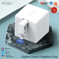 MOES ZigBee Tuya Fingerbot Button Pusher New finger robot automatic Voice Control Smart Life App work with Alexa Google Home