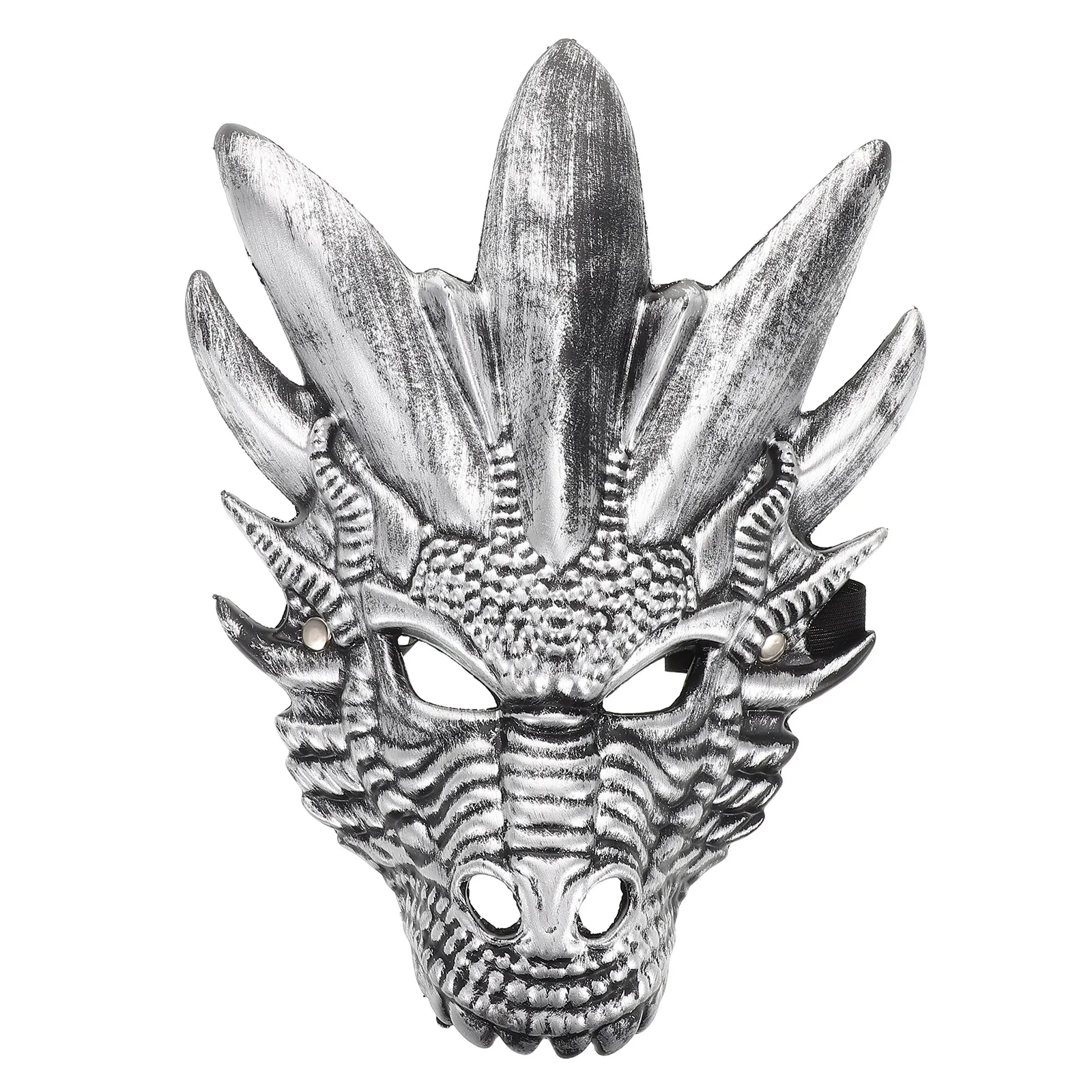

s Dragon Mask Realistic 3D Dinosaur Masks for Kids Funny Costume Party Carnival Animal Head Masks Halloween Cosplay Plastic