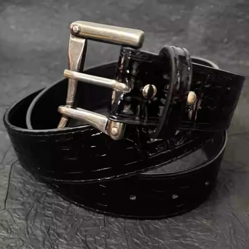 Women's Fashion Gold Buckle Genuine Leather Corset Female Cummerbund Coat Waistband Dress Decration Narrow Belt J560