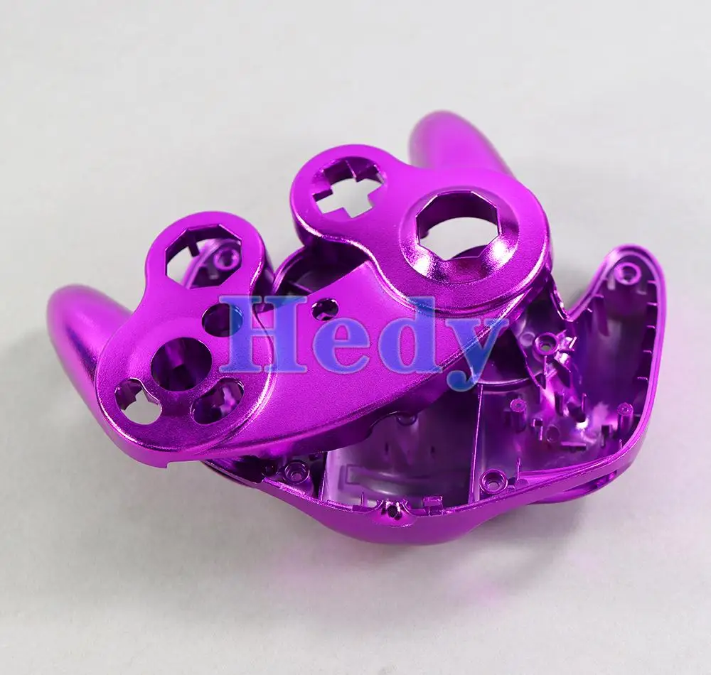 1set Housing Cover Plated Electroplating Shell Handle Case Games Handle Protective For NGC Gamecube Controller