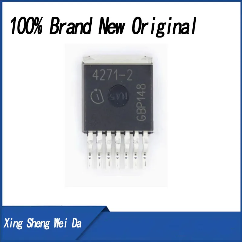 

100% new 5-piece TLE4271-2G 4271-2 4271-2G TO263-7 5V 0.55A automotive transistor regulator automotive voltage chip
