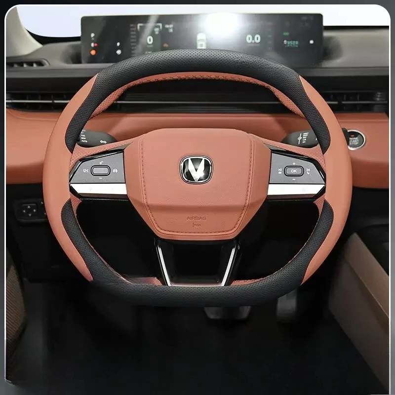 For Changan EADO CS35 plus 55 75 CS35 85 95 UNI-V Z UNI- T K Special car steering wheel cover Anti slip breathable handle cover