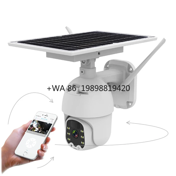 De Surveillance Solaire Solar Panel Street Garden Video Outdoor Cctv Solar