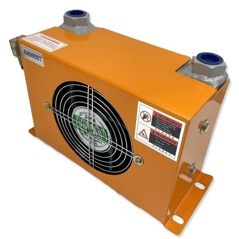 60L/min Hydraulic Air Cooler AH0608T-CA Hot Selling Hardware Tools Fan Air Cooling Oil Cooling Machine 110v 220v 24v 12v 380v