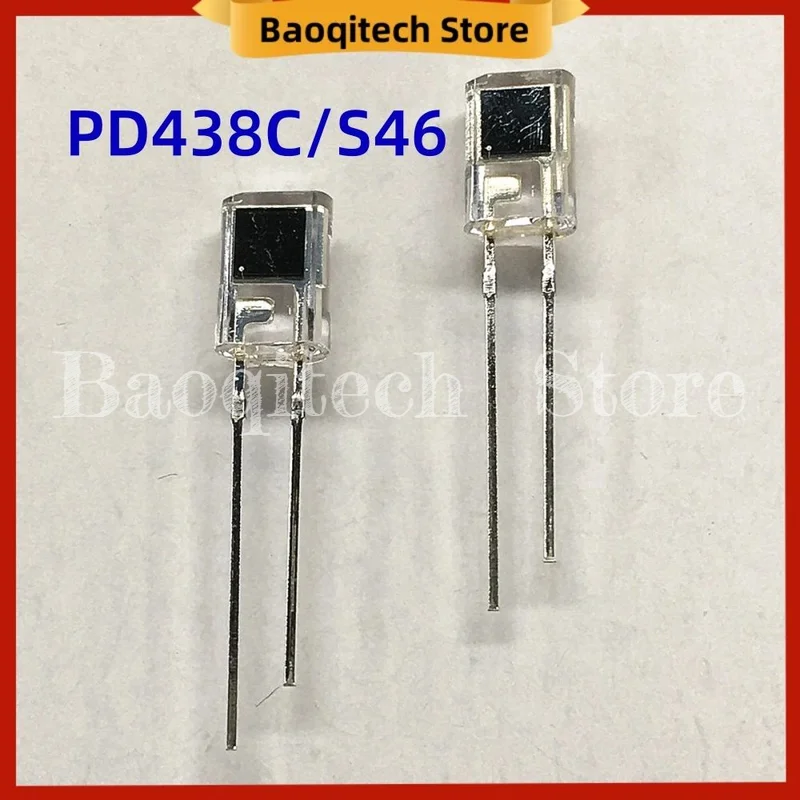10 20 50 100 PCS PD438C/S46 4.8mm Semi-Lens Silicon PIN Photodiode Infrared Receiver Diode, Side Silicon Photovoltaic Cell