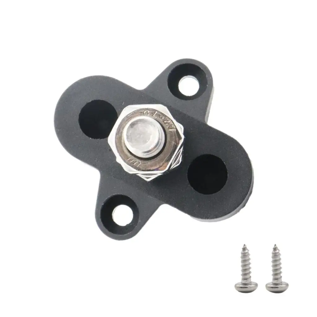 

Dual Heavy Duty Terminal Studs with Glass Fiber Nylon Base Power Distribution Connectors for Trucks RV Boats