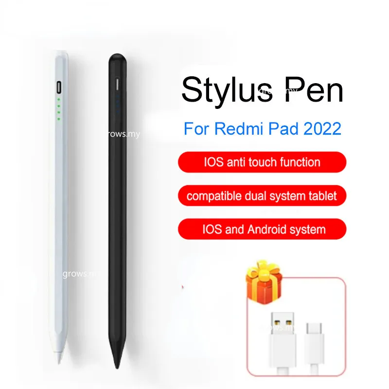 

For XIAOMI Poco Pad 2024 Redmi Pad Pro 5G 12.1 SE 4G 8.7 Pad 6S Pro12.4 10.61 Pencil For XiaoMi Book S Screen Painting Touch Pen