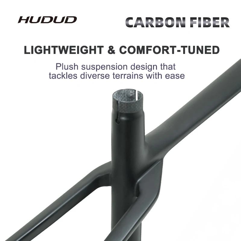 Hudud M10 | High-Strength Carbon Fiber Hardtail MTB Frame | 29er - Image 4