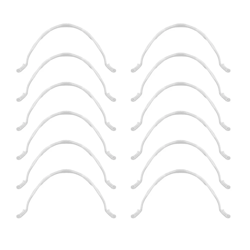 

12pcs Reusable Face Mask Support Strap U-Shaped Insert Strip For Mouth Nose Mask Protection Lightweight Anti- All Faces