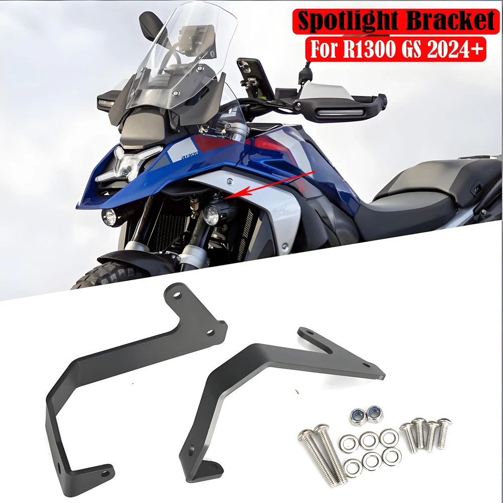 

For BMW R1300 GS Spotlight Bracket Motorcycle Fog Lights Auxiliary Brackets Driving Lamp Kit R1300GS R1300gs Parts 2024 2025-