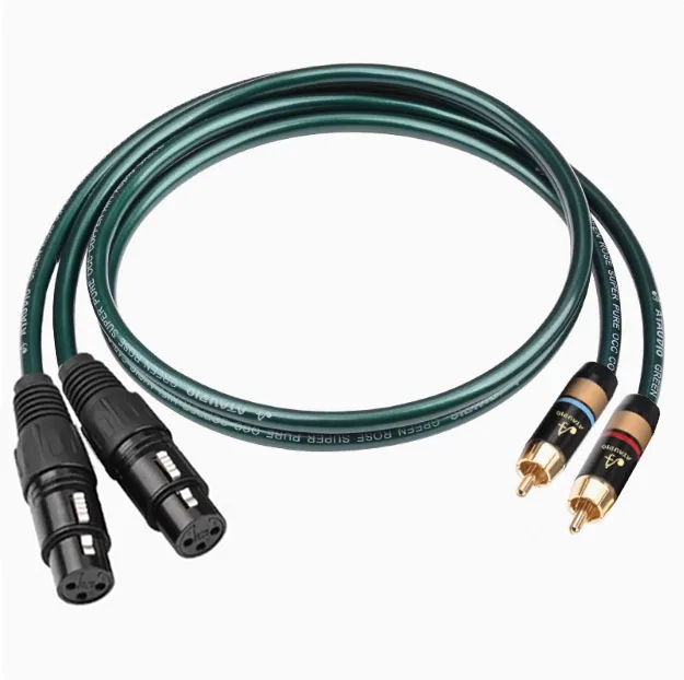 Ataudio RCA to XLR Audio Cable 4