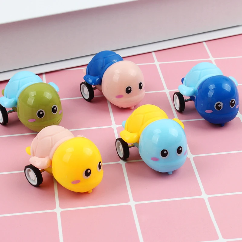 

5Pcs Cartoon Animal Inertia Pull Back Car Toys Mini Pullback Turtle Cute Plastic Model Funny Children's Boy Girls Toy Gifts