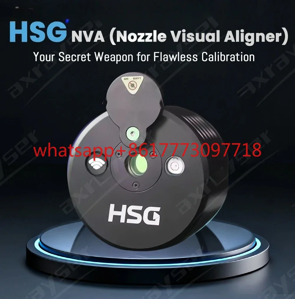 HSG Nozzle Visual Aligner (NVA)  Coaxial Instrument Focusing Calibration Device for  Fiber  Cutting Machine Head