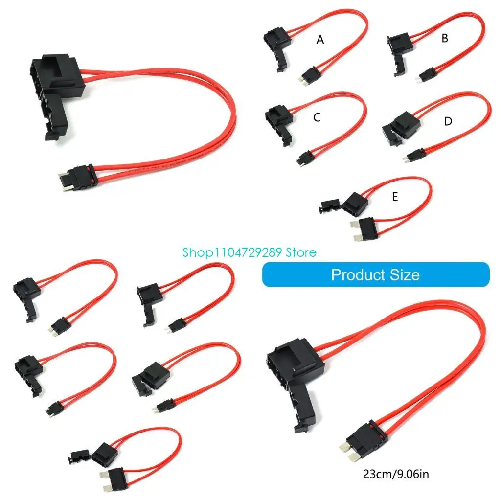 D8KE Polyamide Housing Power 16 AWG Tap Cable for Vehicle Accessory Wiring