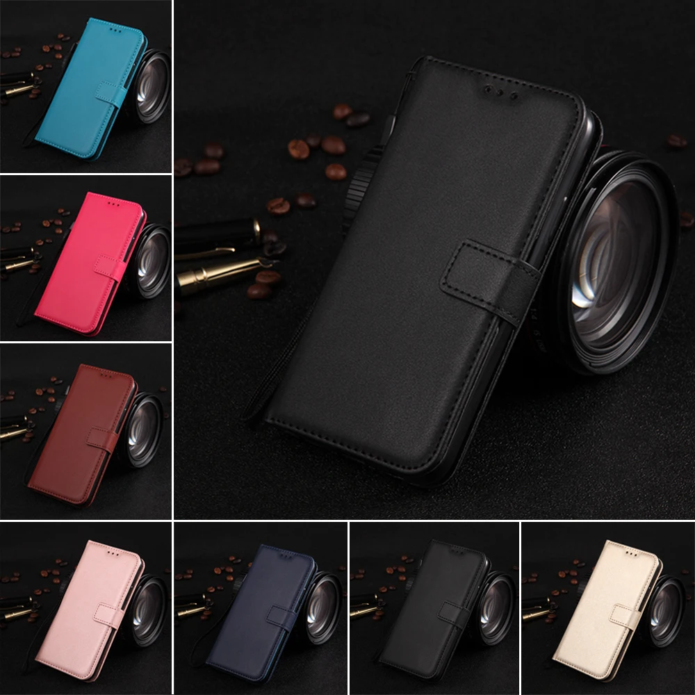 Leather Flip Wallet Case For iPhone 13 12 11 Pro Max 12 Mini 7 8 6 6S Plus 5 SE 2020 XR X XS Max Stand Funda Protect Cover