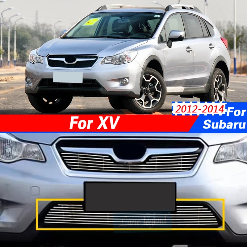 

Накладка на решетку переднего бампера для Subaru XV 2012-2014