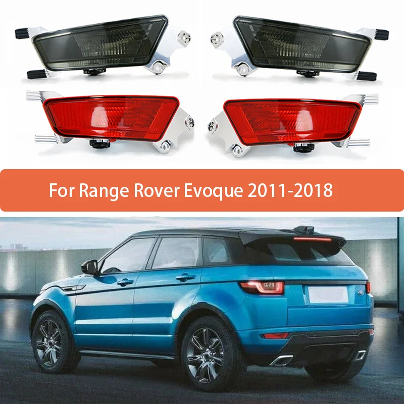 Rear Fog Lamp Assembly With Bulb For Range Rover Evoque 2011 2012 2013 2014-2018 Rear Bumper Signal Light RRL962-AM-L LR025148-B