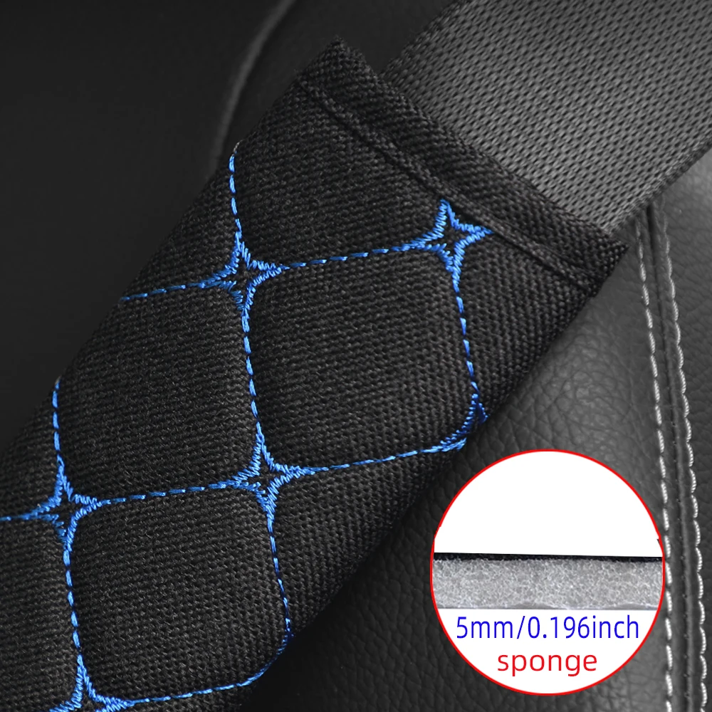 Ein Leinen bestickter, atmungsaktiver Stoff, Autositzgurt, Schultergurt-Abdeckung, Versicherungsgurt-Abdeckung, Autozubehör – Detail 9